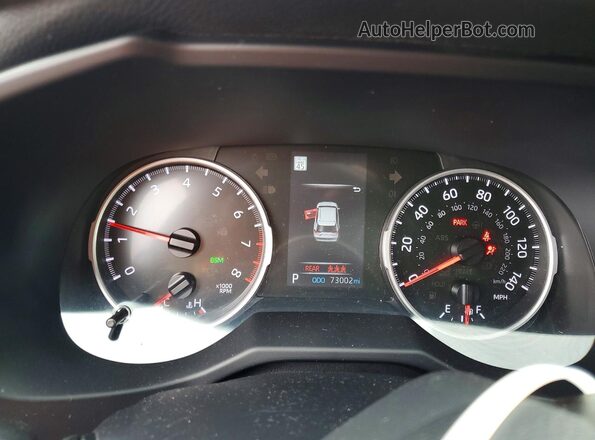 2T3A1RFV7NC309199 2022 TOYOTA RAV4 Gray Սարքավորումների վահանակի տեսք