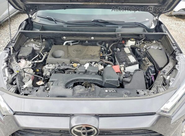 2T3A1RFV7NC309199 2022 TOYOTA RAV4 Gray Շարժիչի բաժամունքի տեսք