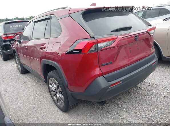 2T3A1RFV7NW289647 2022 TOYOTA RAV4 Red უკანა მარცხენა