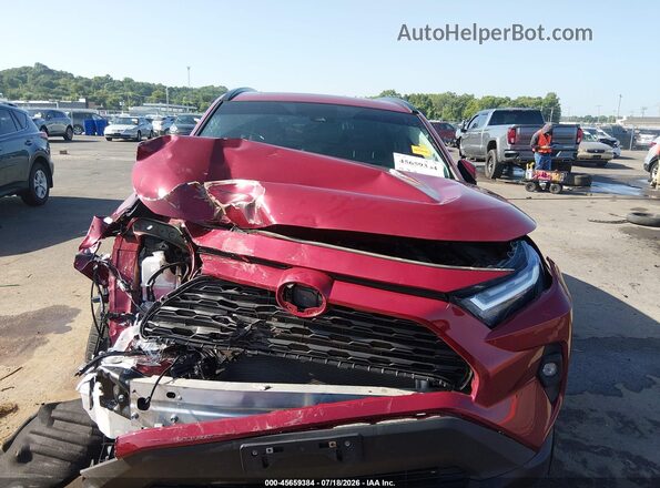 2T3A1RFV7NW289647 2022 TOYOTA RAV4 Red წინა ხედი