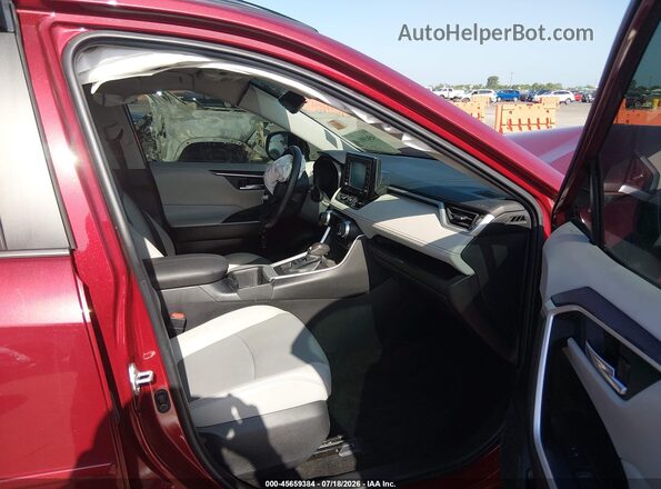 2T3A1RFV7NW289647 2022 TOYOTA RAV4 Red წინა სალონის ხედი