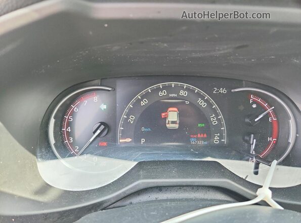 2T3A1RFV7PW394787 2023 TOYOTA RAV4 Gray Vista del cuadro de instrumentos