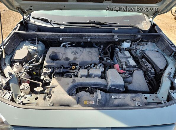 2T3A1RFV7PW394787 2023 TOYOTA RAV4 Gray Vista interior trasera