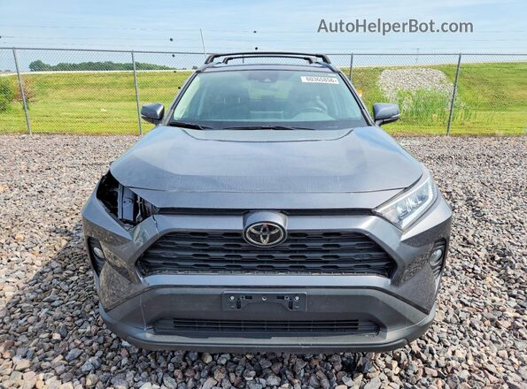 2T3A1RFV8LC065415 2020 TOYOTA RAV4 Gray Front view