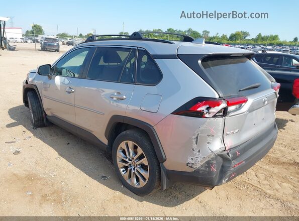 2T3A1RFV8MC173681 2021 TOYOTA RAV4 Серебряный Задняя левая четверть