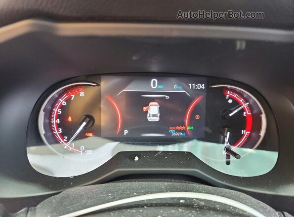 2T3A1RFV8PC367955 2023 TOYOTA RAV4 Black Widok zestawu wskaźników