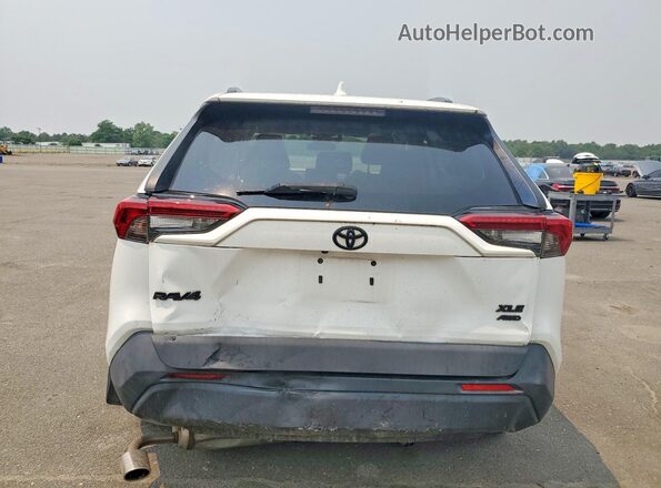 2T3A1RFV9KC056351 2019 TOYOTA RAV4 White Հետևի տեսք