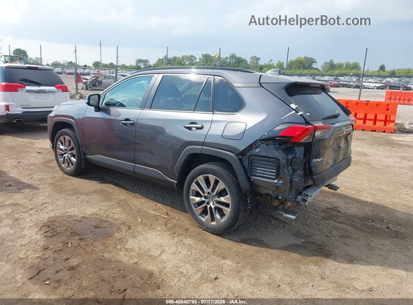 2T3A1RFV9KW076503 2019 TOYOTA RAV4 Gray Trasero izquierdo