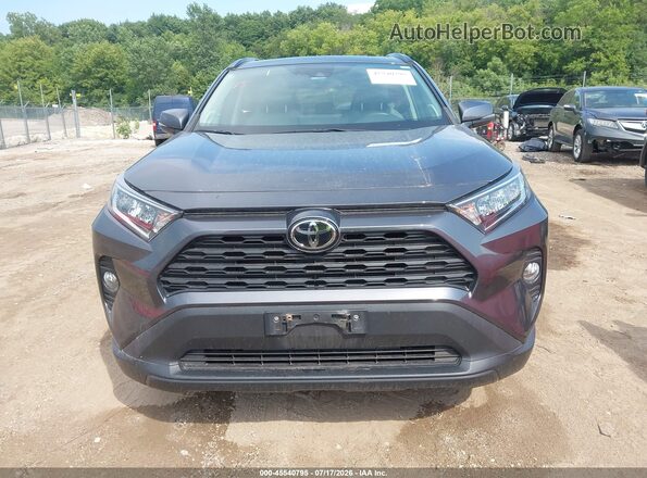 2T3A1RFV9KW076503 2019 TOYOTA RAV4 Gray Vista del cuadro de instrumentos