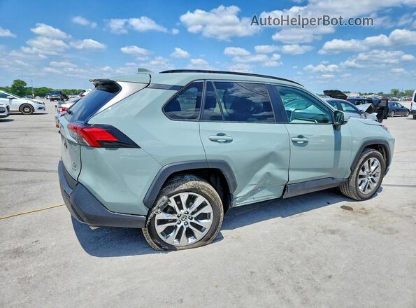 2T3A1RFV9MW174076 2021 TOYOTA RAV4 Gray Задня права чверть