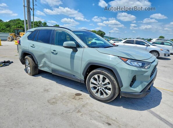 2T3A1RFV9MW174076 2021 TOYOTA RAV4 Gray Передня права чверть