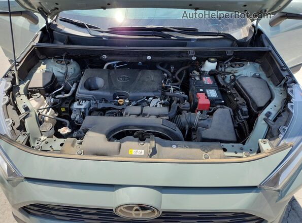 2T3A1RFV9MW174076 2021 TOYOTA RAV4 Gray Вид підкапотного простору