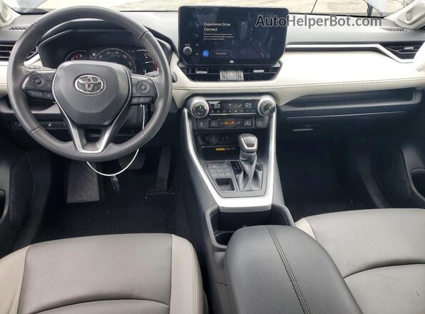 2T3A1RFV9RC470790 2024 TOYOTA RAV4 Black Widok deski rozdzielczej