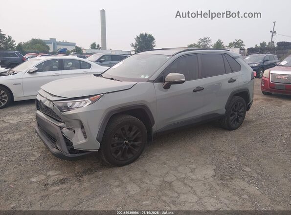 2T3A1RFVXMW172787 2021 TOYOTA RAV4 Teal Przód lewy