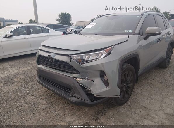 2T3A1RFVXMW172787 2021 TOYOTA RAV4 Teal Widok z przodu