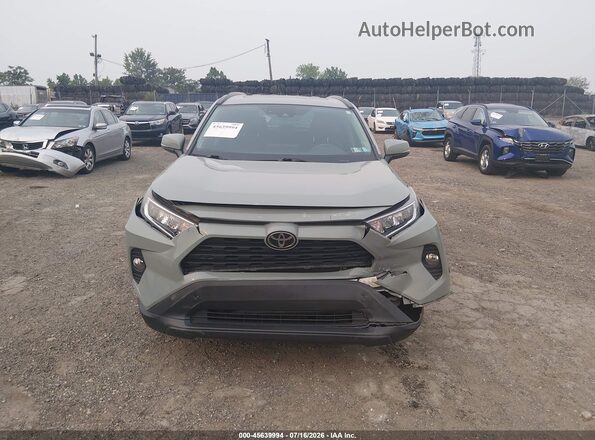 2T3A1RFVXMW172787 2021 TOYOTA RAV4 Teal Widok zestawu wskaźników