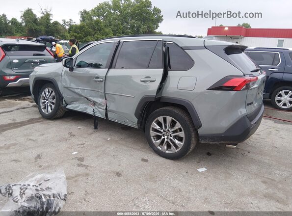 2T3A1RFVXNW266282 2022 TOYOTA RAV4 Gray Rear left