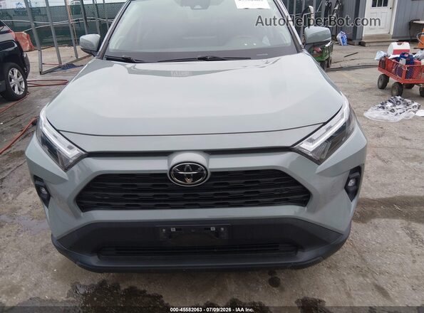 2T3A1RFVXNW266282 2022 TOYOTA RAV4 Gray Instrument cluster view