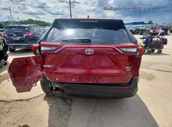 2T3A1RFVXPW399420 2023 TOYOTA RAV4 Red Vista trasera