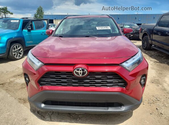 2T3A1RFVXPW399420 2023 TOYOTA RAV4 Red Vista frontal