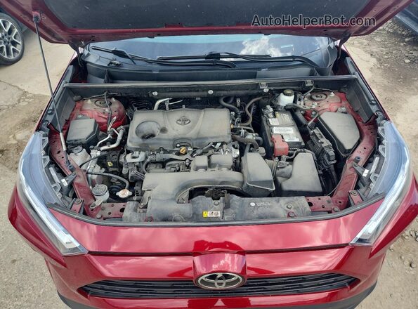 2T3A1RFVXPW399420 2023 TOYOTA RAV4 Red Vista del compartimento del motor
