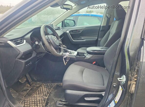 2T3B1RFV3MC199321 2021 TOYOTA RAV4 Charcoal Widok wnętrza z przodu