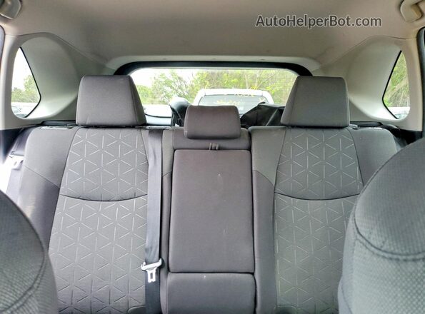 2T3B1RFV3MC205991 2021 TOYOTA RAV4 Black Вид задніх сидінь