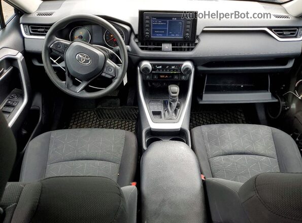 2T3B1RFV3MC205991 2021 TOYOTA RAV4 Black Вид панелі приладів