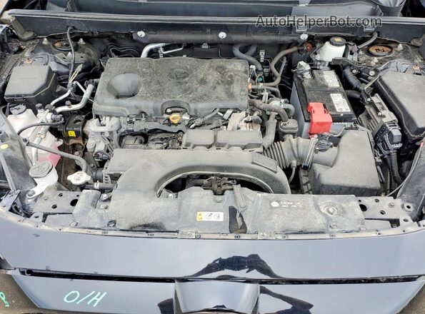 2T3B1RFV3MC205991 2021 TOYOTA RAV4 Black Вид підкапотного простору