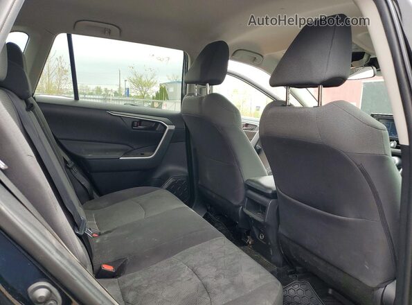 2T3B1RFV3MC205991 2021 TOYOTA RAV4 Black Вид задньої частини салону