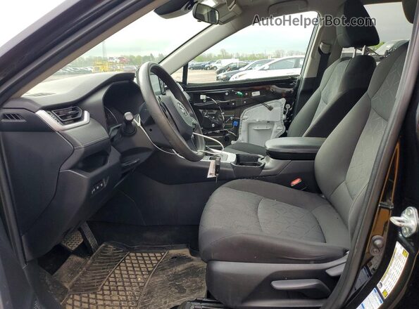 2T3B1RFV3MC205991 2021 TOYOTA RAV4 Black Вид салону спереду
