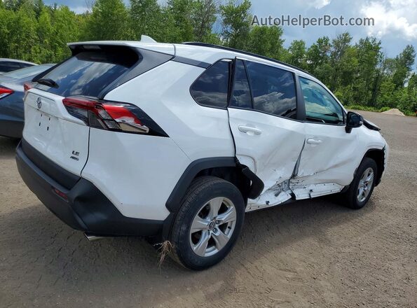 2T3B1RFV6KW036206 2019 TOYOTA RAV4 White უკანა მარჯვენა