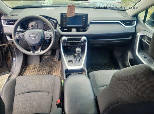 2T3B1RFV6MC182755 2021 TOYOTA RAV4 Black Vista del salpicadero