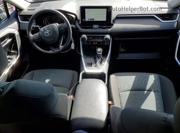 2T3B1RFV9SC556224 2025 TOYOTA RAV4 Silver Dashboard view