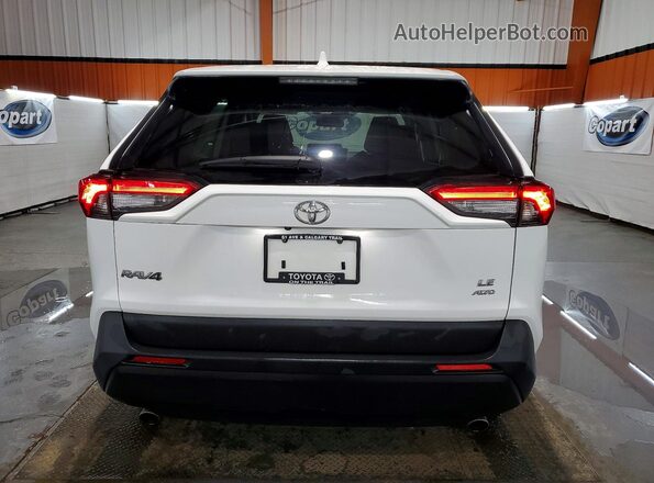 2T3B1RFVXRC413468 2024 TOYOTA RAV4 Белый Вид сзади