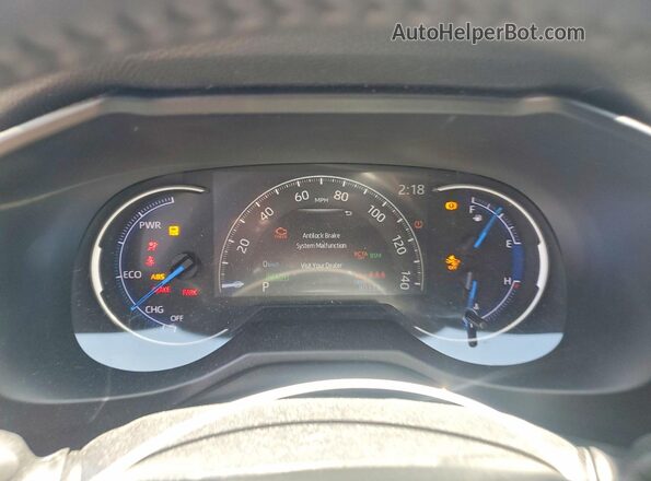 2T3B6RFV0RW049108 2024 TOYOTA RAV4 Gray Vista del cuadro de instrumentos