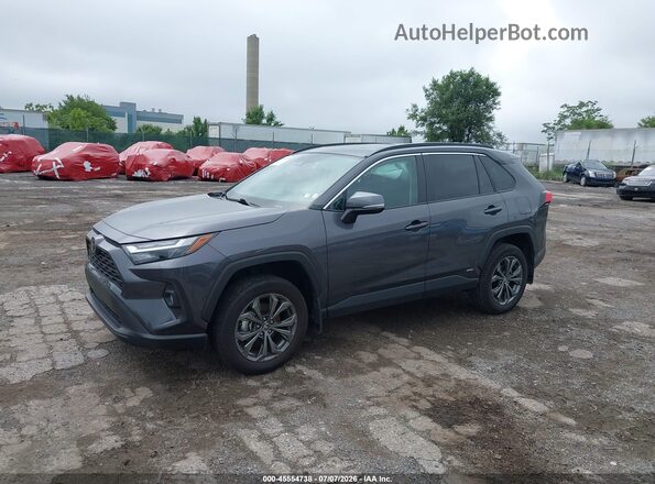 2T3B6RFV1SW089493 2025 TOYOTA RAV4 HYBRID Gray Առջևի ձախ երեք քառորդ տեսարան