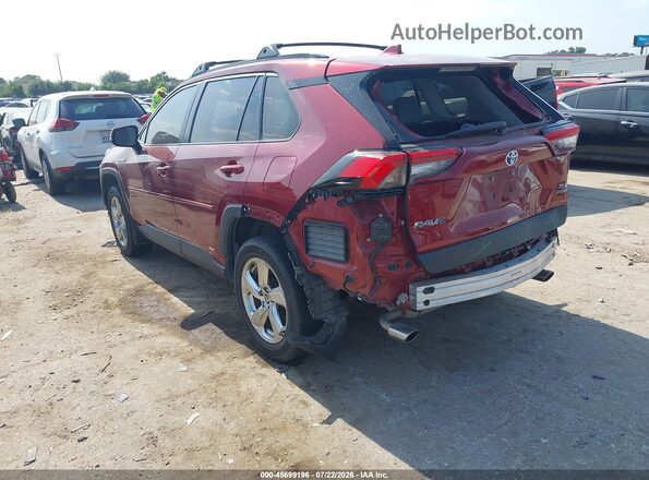 2T3B6RFV2MW019777 2021 TOYOTA RAV4 HYBRID Red Հետևի ձախ