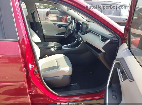 2T3B6RFV2MW019777 2021 TOYOTA RAV4 HYBRID Red Սալոնի դիմացի տեսք