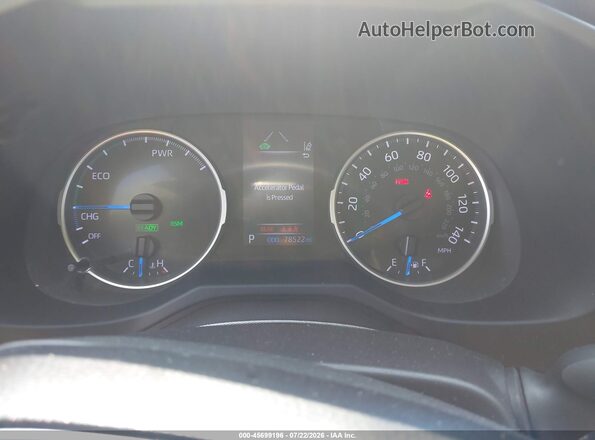 2T3B6RFV2MW019777 2021 TOYOTA RAV4 HYBRID Red Հետևի նստատեղերի տեսք