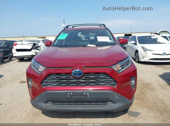 2T3B6RFV2MW019777 2021 TOYOTA RAV4 HYBRID Red Սարքավորումների վահանակի տեսք
