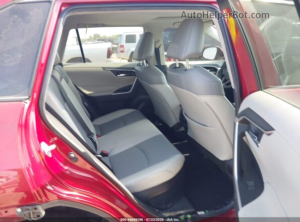 2T3B6RFV2MW019777 2021 TOYOTA RAV4 HYBRID Red VIN կոդի պիտակի տեսք