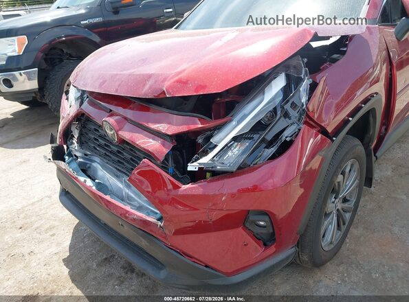 2T3B6RFV3SW084277 2025 TOYOTA RAV4 HYBRID Red Widok z przodu