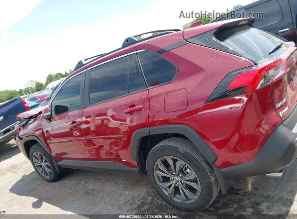 2T3B6RFV3SW084277 2025 TOYOTA RAV4 HYBRID Red Widok wnętrza 360 stopni