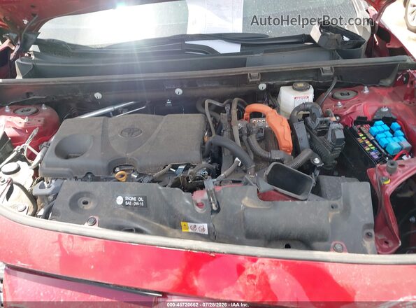2T3B6RFV3SW084277 2025 TOYOTA RAV4 HYBRID Red Widok z tyłu