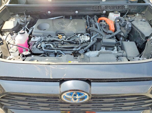 2T3B6RFV5PW039879 2023 TOYOTA RAV4 Black Vista del compartimento del motor