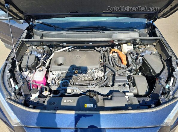 2T3B6RFV5RW074120 2024 TOYOTA RAV4 Blue Вид підкапотного простору