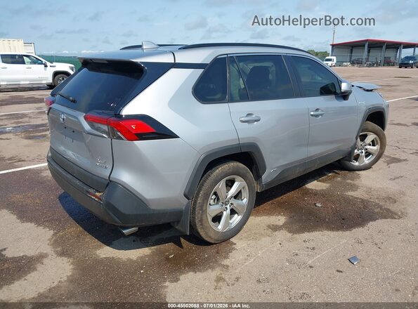 2T3B6RFV7MW023176 2021 TOYOTA RAV4 HYBRID Silver Հետևի աջ