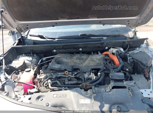 2T3B6RFV7MW023176 2021 TOYOTA RAV4 HYBRID Silver Հետևի տեսք