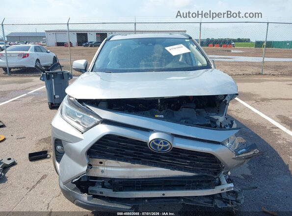 2T3B6RFV7MW023176 2021 TOYOTA RAV4 HYBRID Silver Սարքավորումների վահանակի տեսք